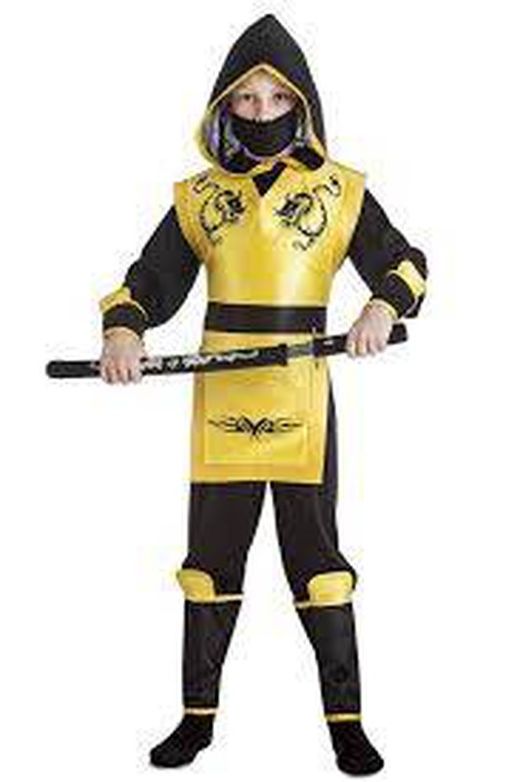 Yellow Ninja Costume
