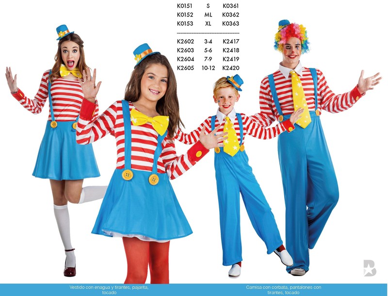 Campaña Preescolar capacidad Disfraz de payasa — Cualquier Disfraz