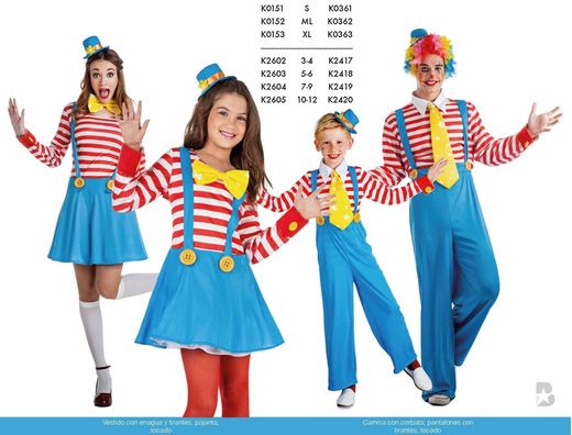 Clown costume