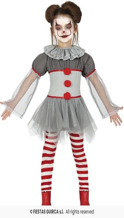 Disfraz de payasa it infantil