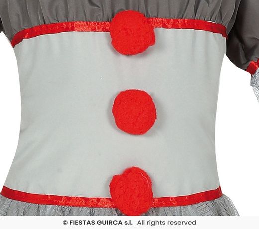 Disfraz de payasa it infantil