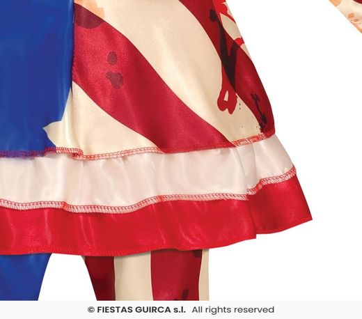 Disfraz de payasa terror infantil