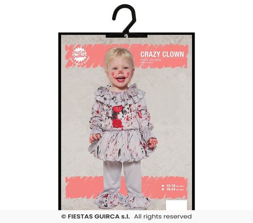 Disfraz para bebé de payasi it