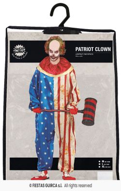 Disfraz de payaso diabolico adulto