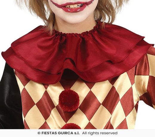Disfraz infantil de payaso diabolico