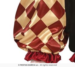 Disfraz infantil de payaso diabolico