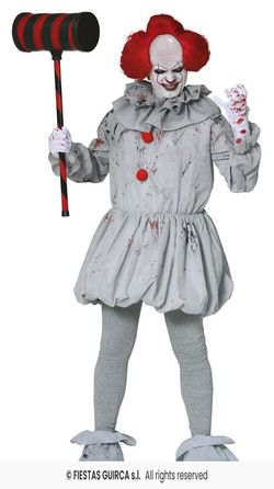 Disfraz adulto de payaso it adulto