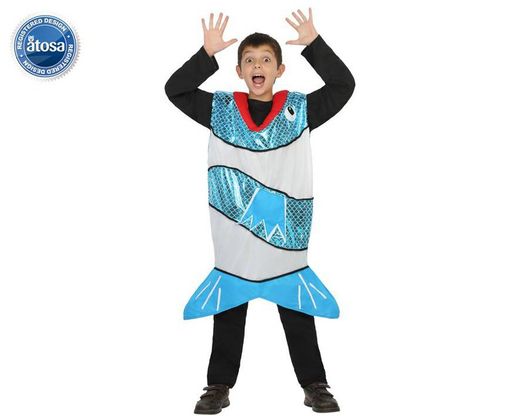 Blue Fish Costume
