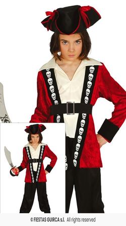 Disfraz de pirata Capitán garfio