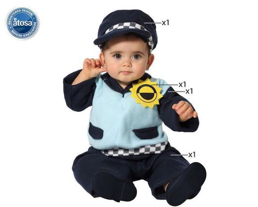 Police Costume 0-6