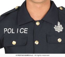 Disfraz de policia adulto