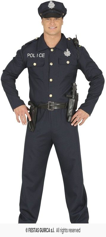 Disfraz de policia adulto