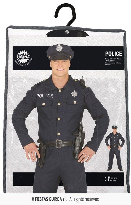 Disfraz de policia adulto
