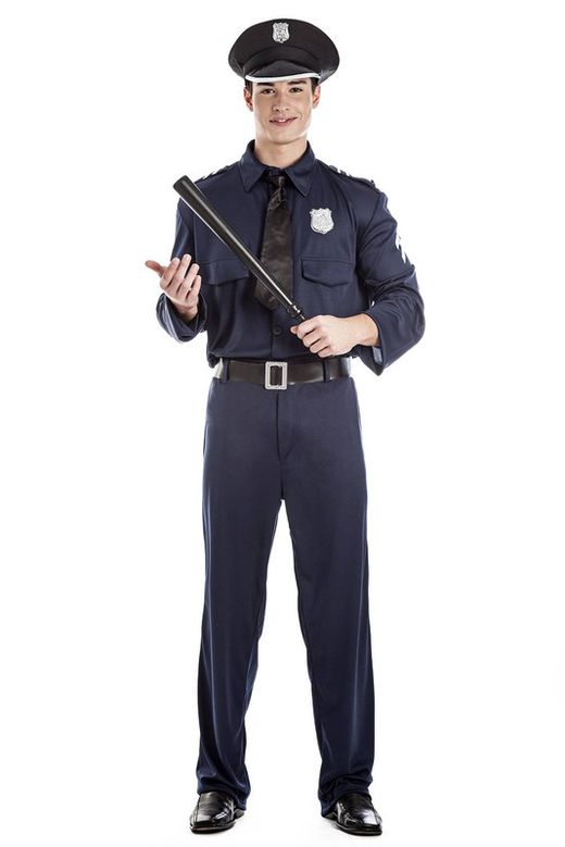 Policeman man costume