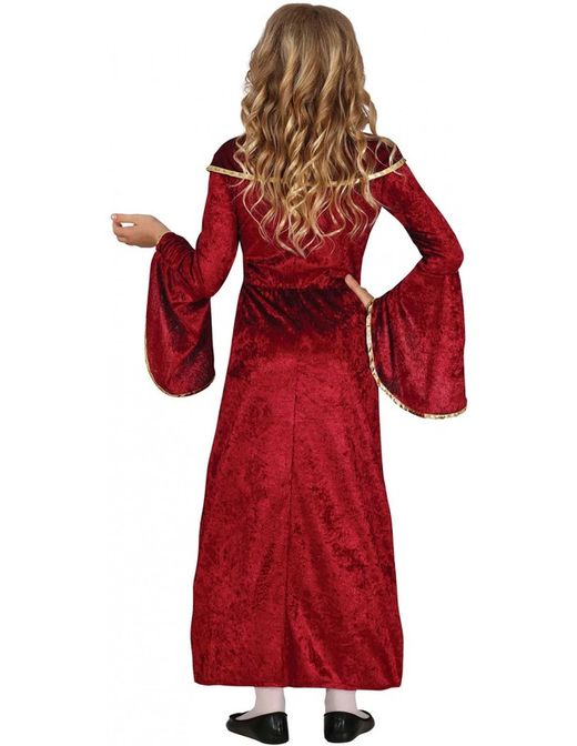 Disfraz de Princesa medieval infantil