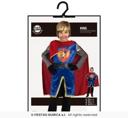 Disfraz de Rey medieval infantil