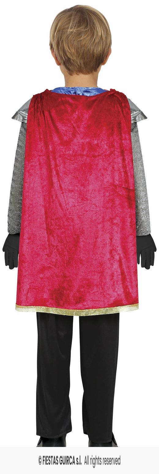 Disfraz de Rey medieval infantil