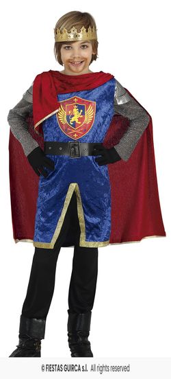 Disfraz de Rey medieval infantil
