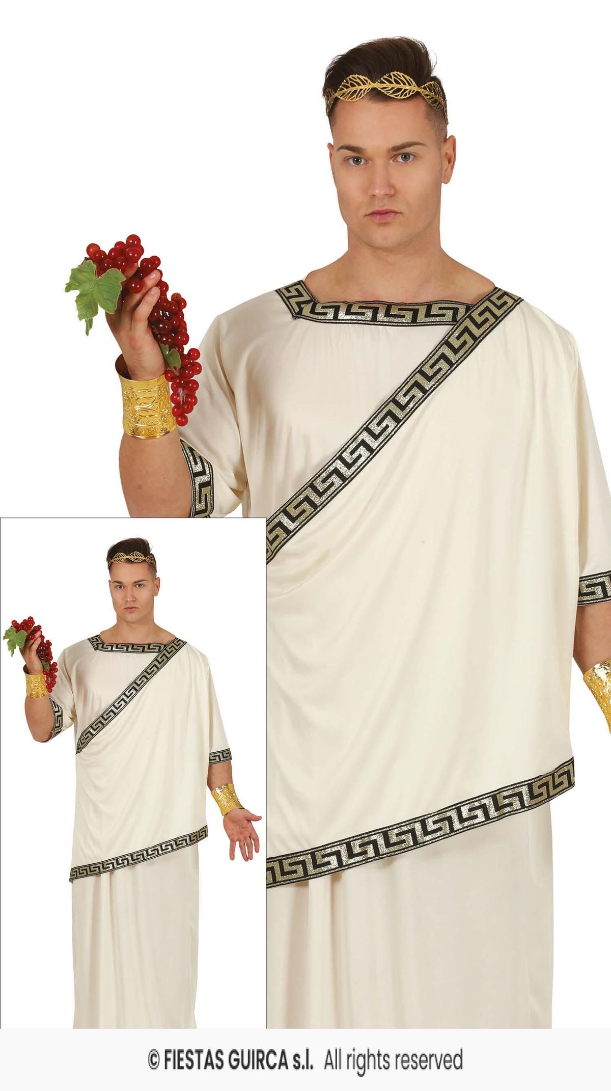 Disfraz Griego-Romano adulto Talla: L