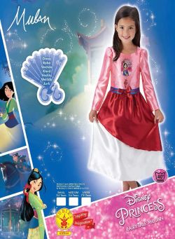 Mulan shimmer costume