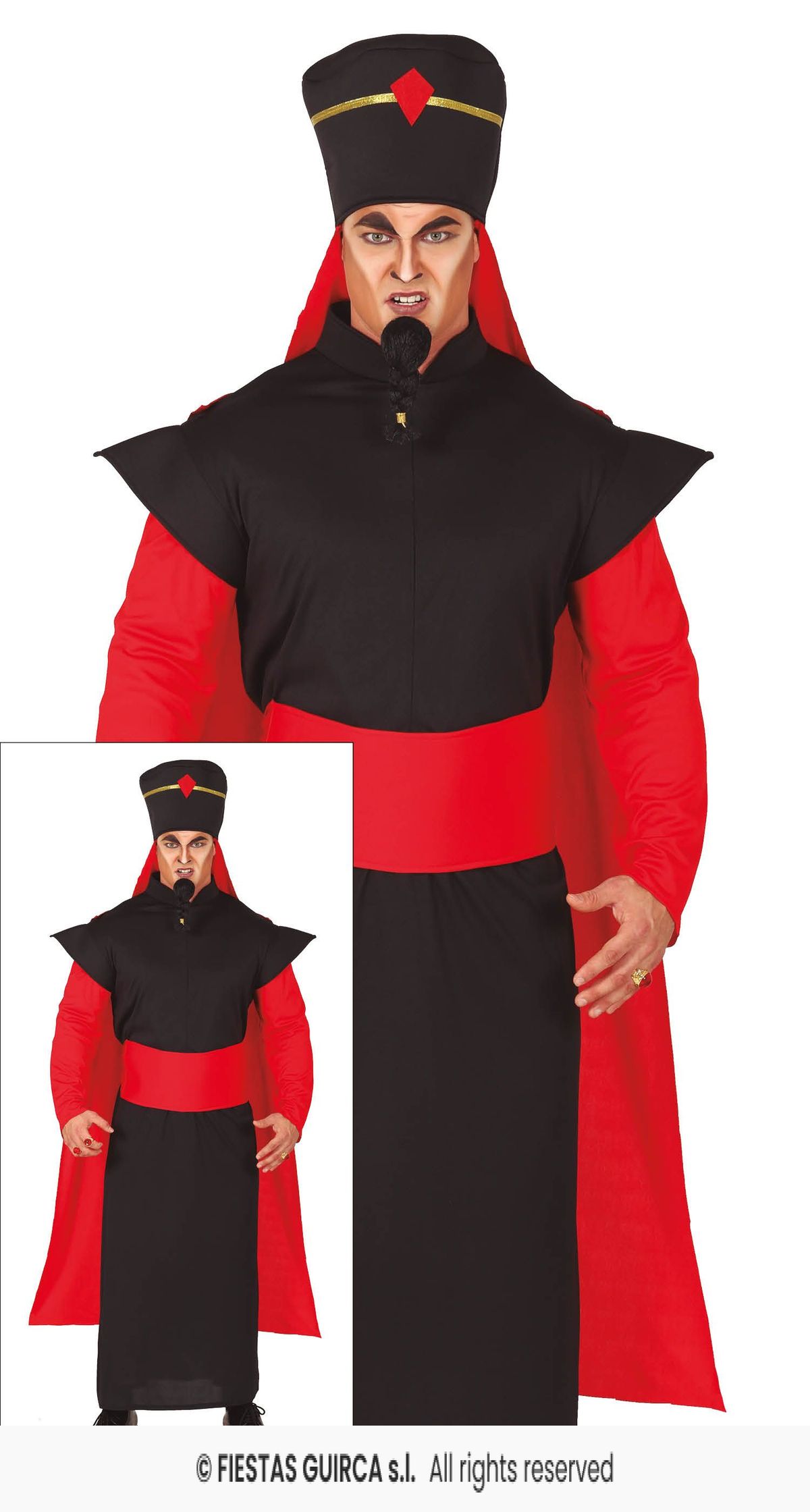 Disfraz de Sultan Jafar adulto L