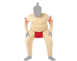 Disfraz de sumo adulto
