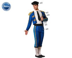 Costume de torero bleu