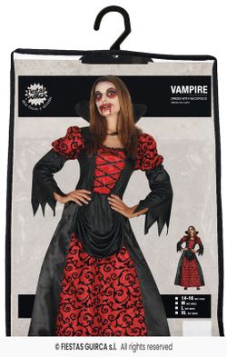 Disfraz de vampiresa adulta