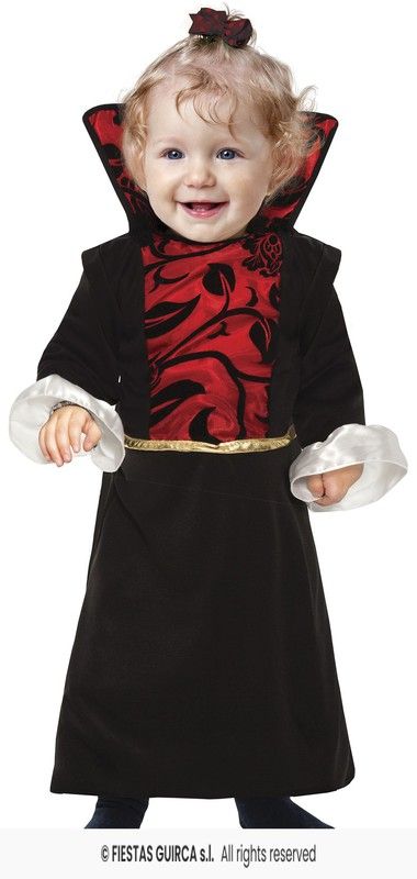 Disfraz para bebé de vampiresa