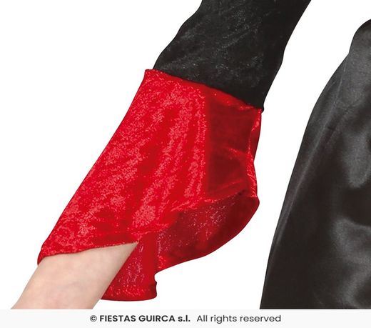 Disfraz infantil de vampiresa