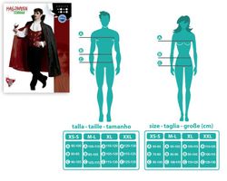 Disfraz adulto de vampiro