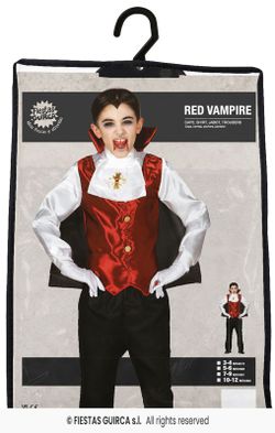 Disfraz infantil de vampiro