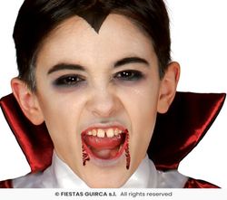 Disfraz infantil de vampiro