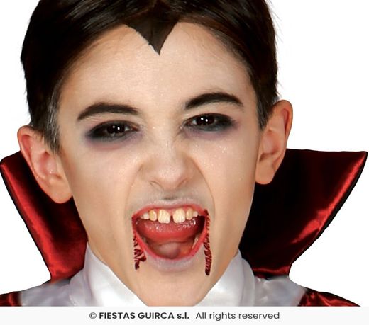 Disfraz infantil de vampiro