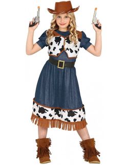 Disfraz de vaquera infantil