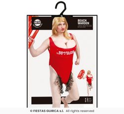 Man beach watcher costume