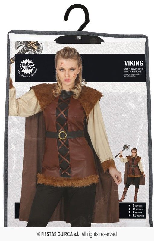 Disfraz de Vikinga