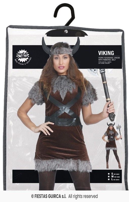 Disfraz de Vikinga Mujer