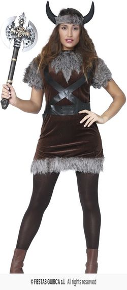 Disfraz de Vikinga Mujer