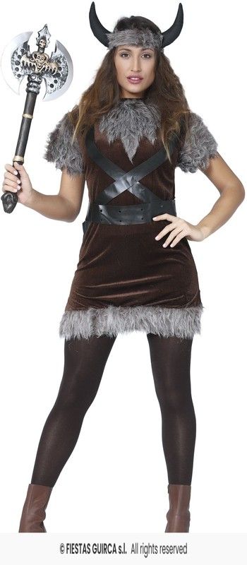 Disfraz de Vikinga Mujer
