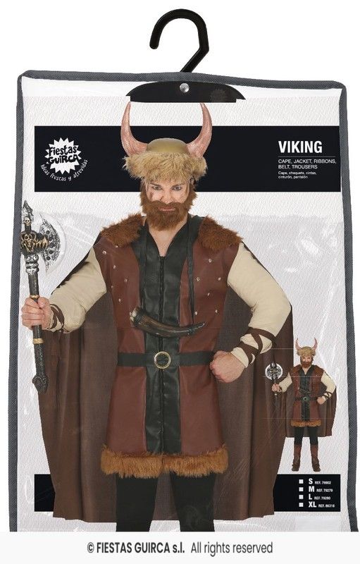Disfraz de Vikingo