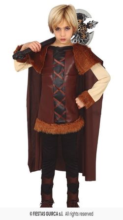 Disfraz de Vikingo-Vikinga unixes infantil