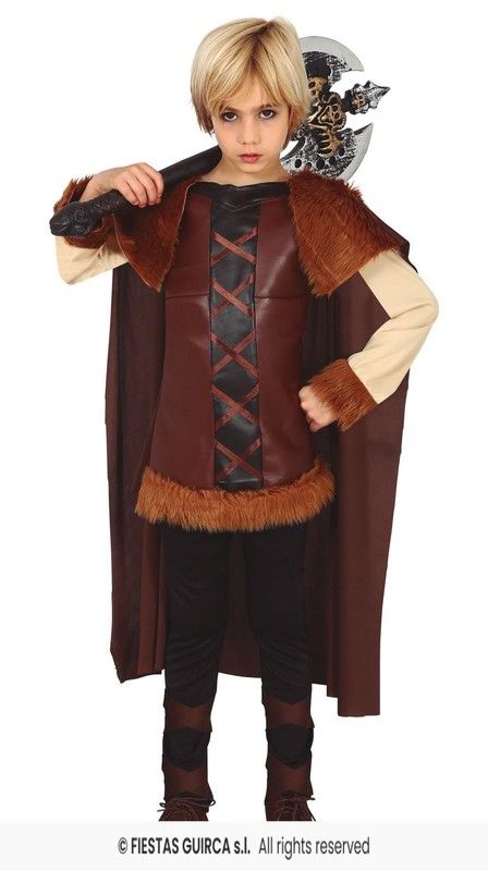 Disfraz de Vikingo-Vikinga unixes infantil
