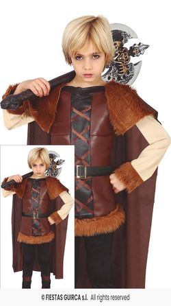 Disfraz de Vikingo-Vikinga unixes infantil
