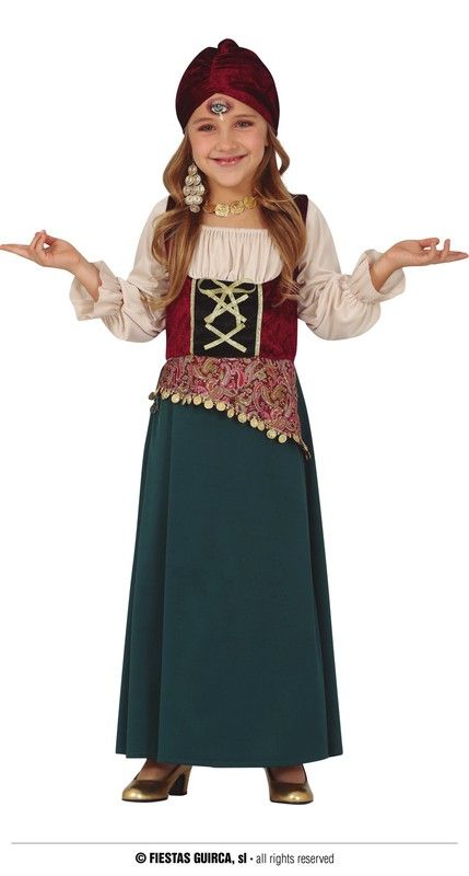 Disfraz de Zingara, Gitana infantil
