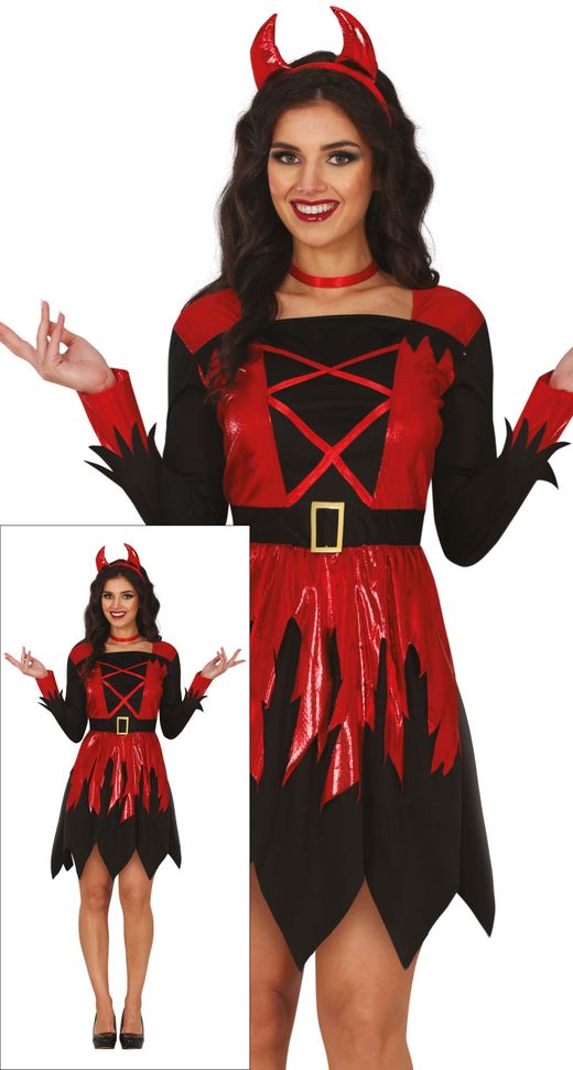 Disfraz demonia adulta talla