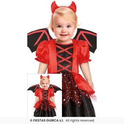 Disfraz demonia bebé