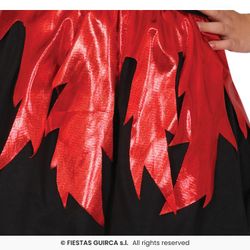 Disfraz demonia-diabla infantil