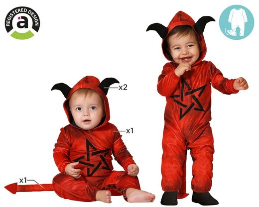 Disfraz Demonio Rojo Bebé