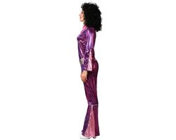 Disfraz Disco Fucsia Mujer